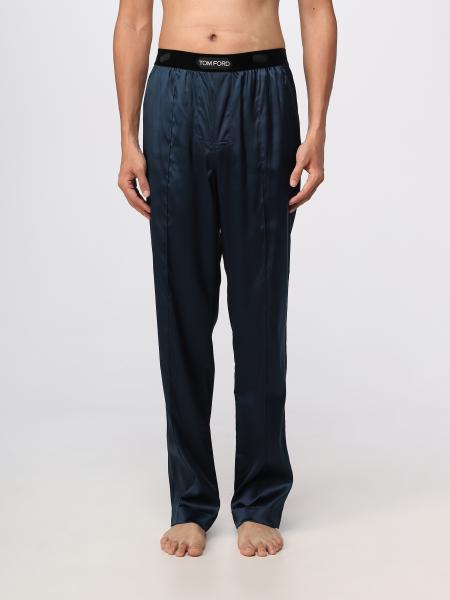 TOM FORD: pajamas for man - Blue | Tom Ford pajamas T4H201010 online at ...