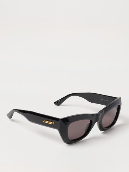 Sunglasses Bottega Veneta Black in Plastic - 31443323