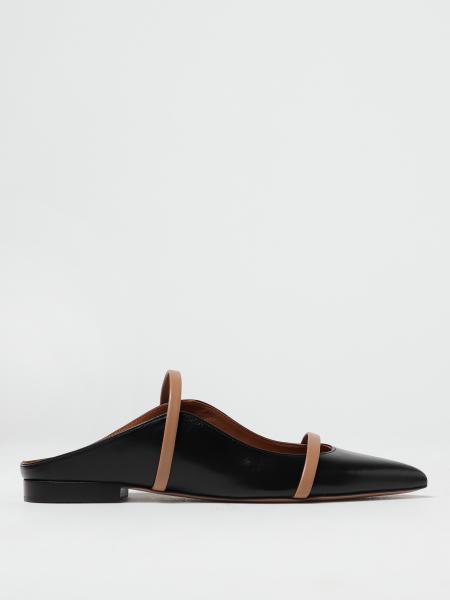 MALONE SOULIERS Maureen 20 Mules in nappa Black Malone