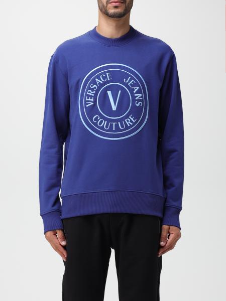 Versace V Emblem Long-Sleeved T-shirt