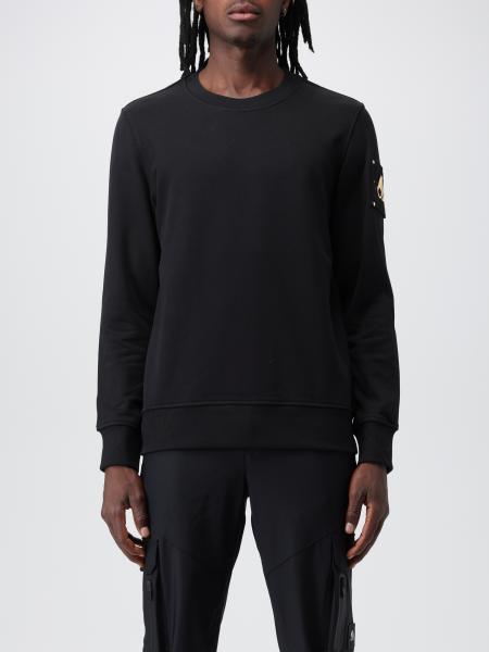 MOOSE KNUCKLES: sweatshirt for man - Black | Moose Knuckles sweatshirt ...