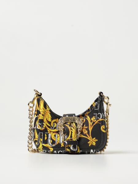 Versace Jeans Couture Mini Couture I Shoulder Bag in Black