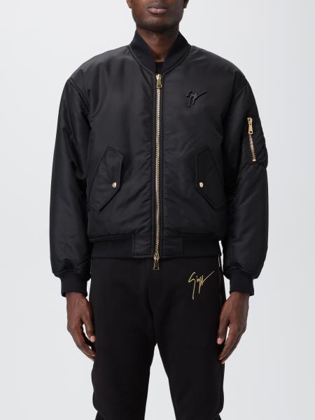 GIUSEPPE ZANOTTI: jacket for man - Black | Giuseppe Zanotti jacket ...