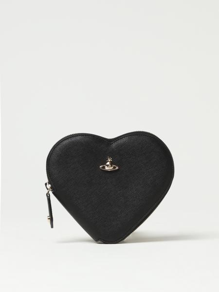 Vivienne Westwood Heart-shaped Crossbody Bag in Black