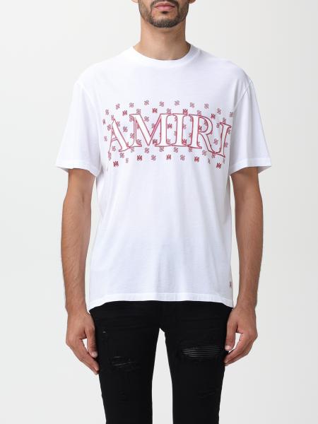 AMIRI: t-shirt for man - White | Amiri t-shirt PF23MJG038 online at ...