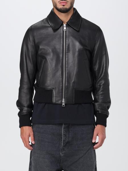 AMI PARIS: jacket for man - Black | Ami Paris jacket UJK008552 online ...