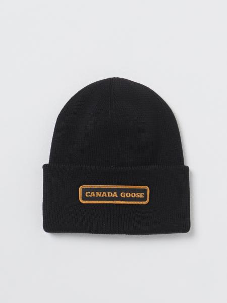 CANADA GOOSE: hat for man - Black | Canada Goose hat 5023M online at ...