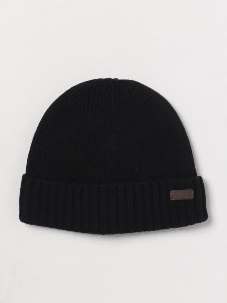 BARBOUR: hat for man - Black | Barbour hat MHA0449MHA online at GIGLIO.COM