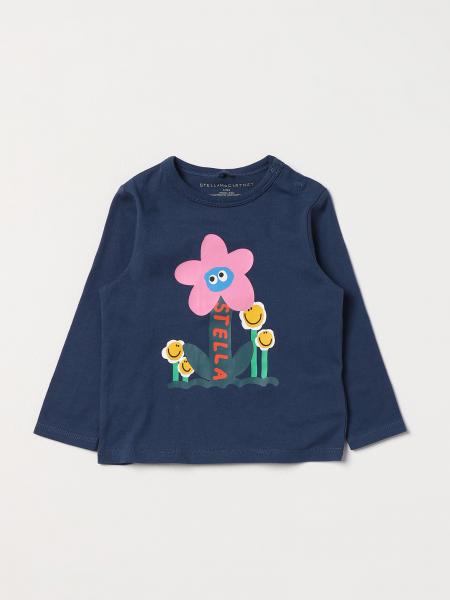 STELLA MCCARTNEY KIDS: t-shirt for baby - Blue | Stella Mccartney