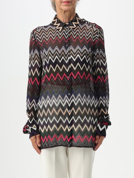 MISSONI: shirt for woman - Black | Missoni shirt DS23WJ06BR00OY online ...