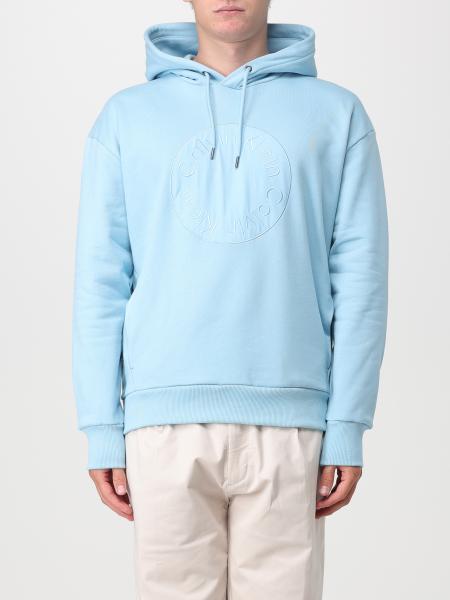 Baby blue calvin klein hoodie hot sale