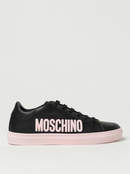 MOSCHINO COUTURE SNEAKERS: Sneakers in pelle di vitello | Sneakers ...