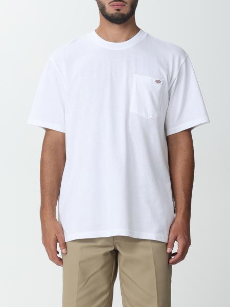 DICKIES: t-shirt for man - White | Dickies t-shirt DK0A4YFC online at ...