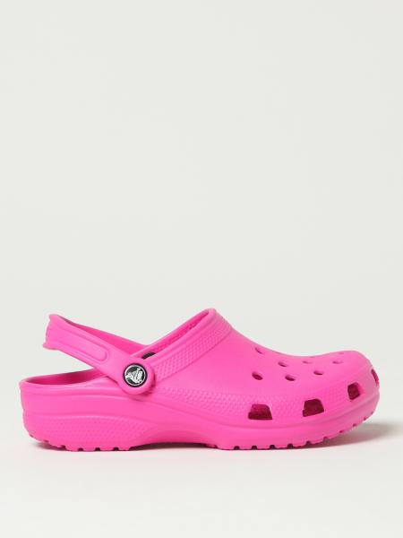 Neon sales pink crocs