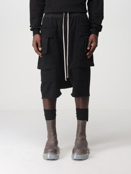 RICK OWENS DRKSHDW：ショートパンツ メンズ - ブラック | GIGLIO.COM