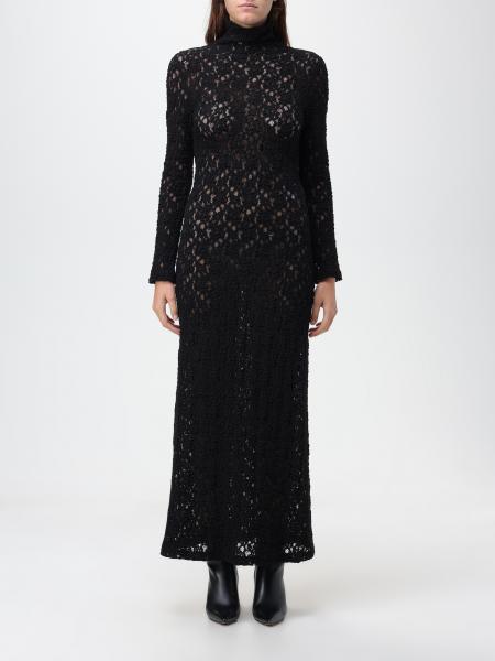 CHLOÉ: dress for woman - Black | Chloé dress C23WRO40410 online at ...