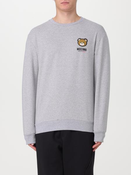 Grey cheap moschino sweatshirt