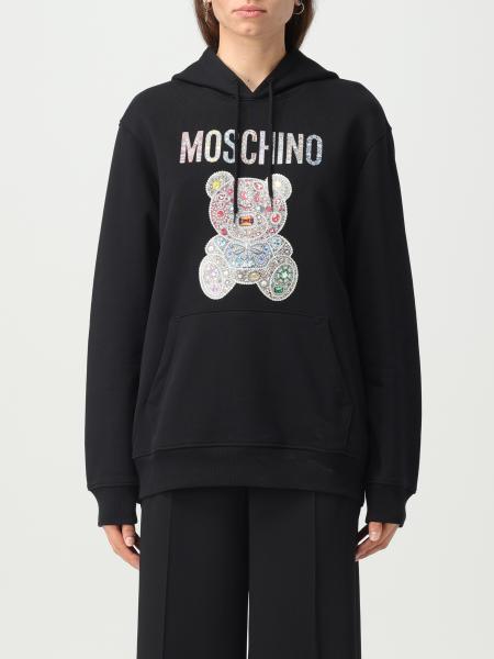 MOSCHINO COUTURE sweatshirt in cotton Black Moschino