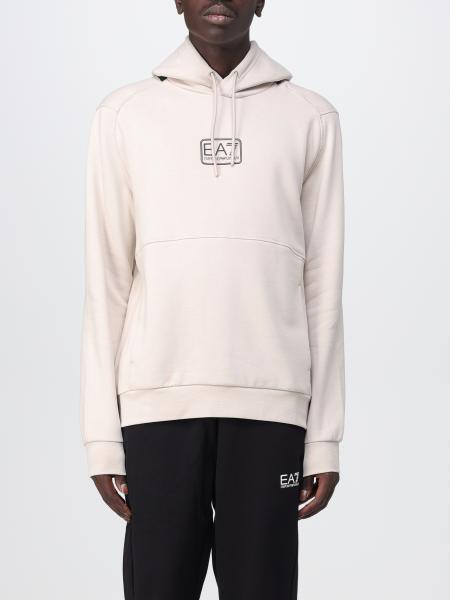 Ea7 2024 white sweatshirt