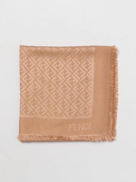 FENDI：スカーフ レディース   キャメル   GIGLIO.COMオンラインの