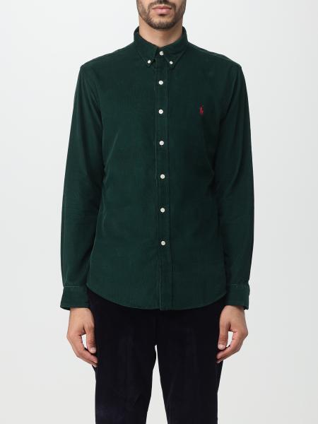 Mens green clearance ralph lauren shirt