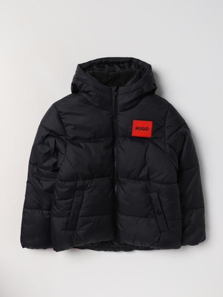 BOSS KIDSWEAR: jacket for boys - Black | Boss Kidswear jacket G26111 ...