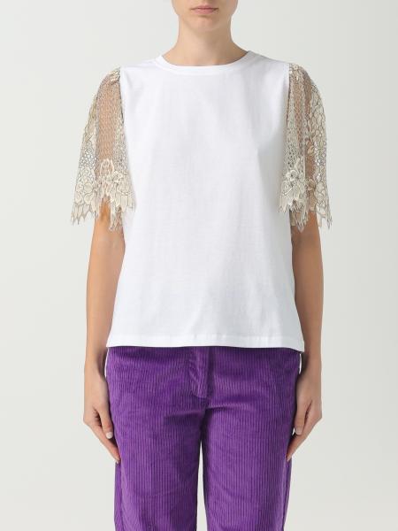 Twinset Kids Girls T Shirt In White 4
