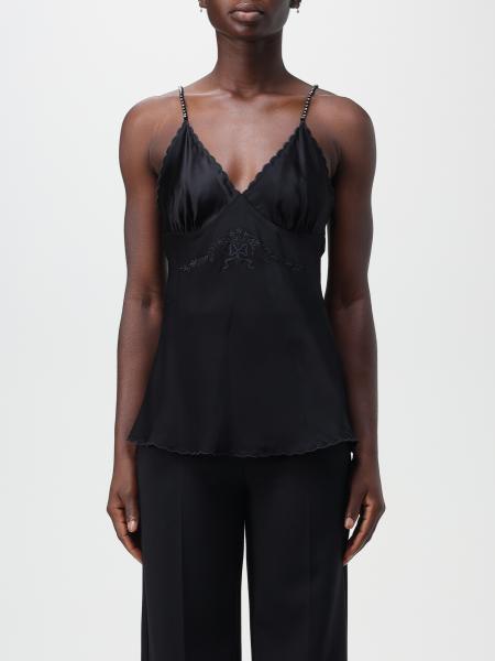 TWINSET: top for woman - Black | Twinset top 232TT2061 online at GIGLIO.COM