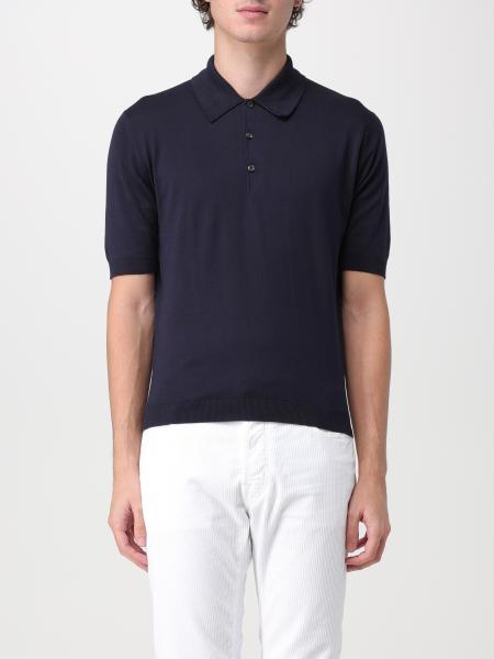 JOHN SMEDLEY: polo shirt for man - Blue