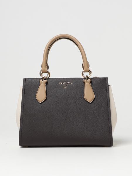 MICHAEL KORS: Michael Marilyn bag in saffiano leather - Camel | Michael ...