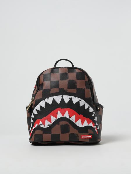 Bape, Bags, Spray Ground Redbrown And Black Backpack