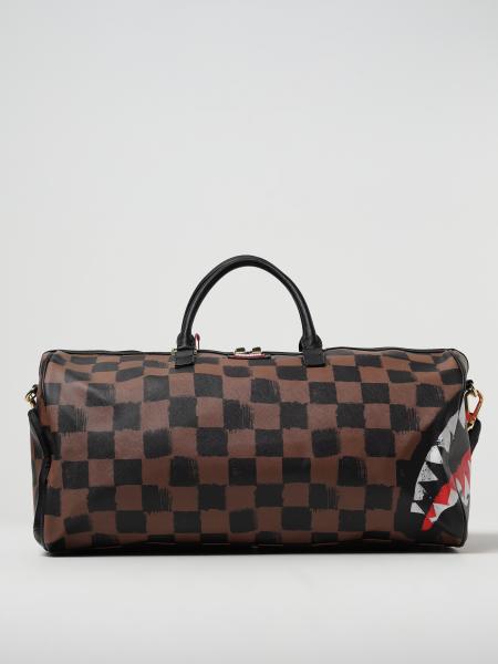 Louis Vuitton Brown Duffle Bags for Men for sale