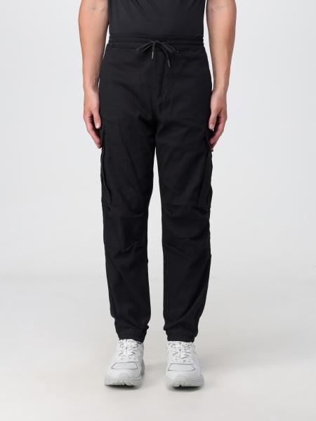 ARMANI EXCHANGE: pants for man - Black | Armani Exchange pants ...