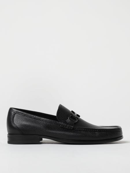 FERRAGAMO loafers for men Black Ferragamo loafers 642848