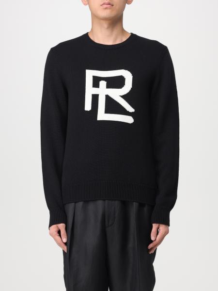 RALPH LAUREN: sweater for man - Black | Ralph Lauren sweater 790920000 ...