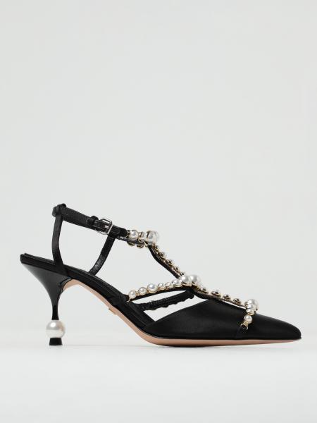 GIAMBATTISTA VALLI: high heel shoes for woman - Black | Giambattista ...