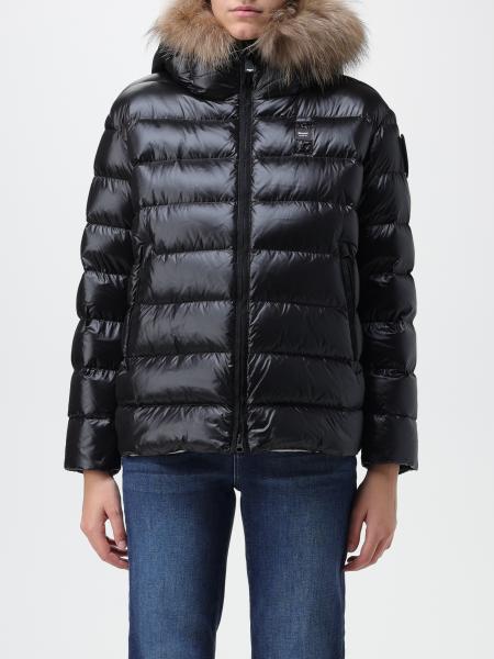 blauer mujer