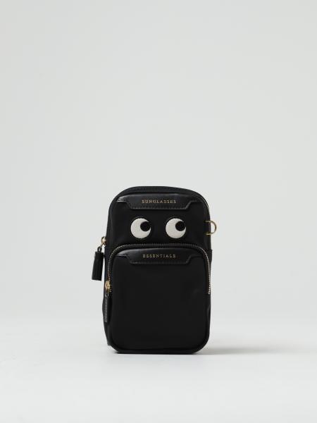 ANYA HINDMARCH: mini bag for woman - Black | Anya Hindmarch mini bag ...