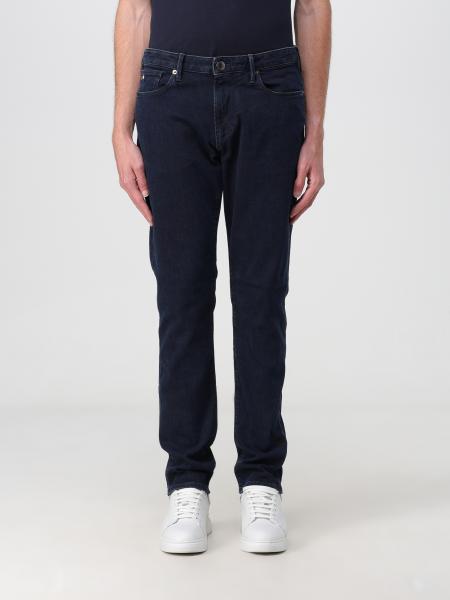 EMPORIO ARMANI pants for man Blue Emporio Armani pants