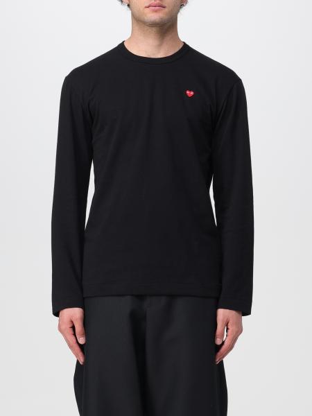 comme des garcons play black long sleeve