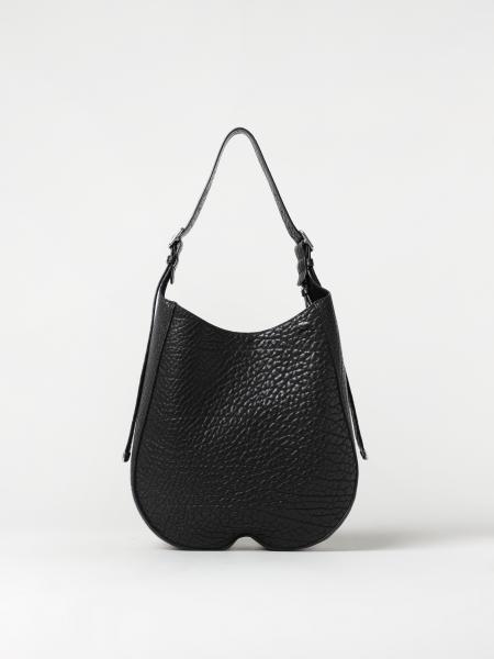 BURBERRY: shoulder bag for woman - Black | Burberry shoulder bag ...