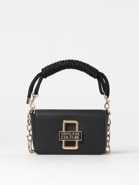 Versace Jeans Couture Mini Couture I Shoulder Bag in Black