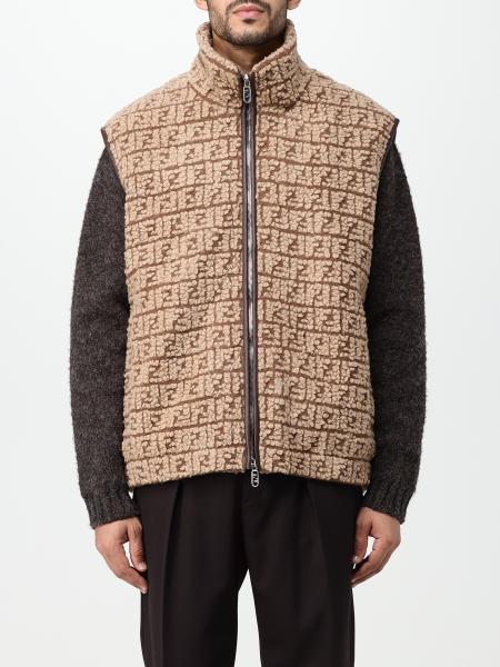 FENDI: suit vest for man - Beige | Fendi suit vest FT0060APOP online at ...