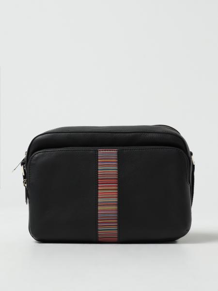 PAUL SMITH: shoulder bag for man - Black | Paul Smith shoulder bag ...