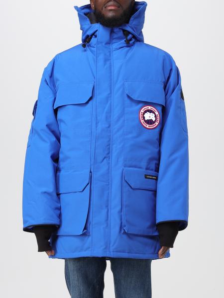 CANADA GOOSE: jacket for man - Blue | Canada Goose jacket CG2051MPB ...