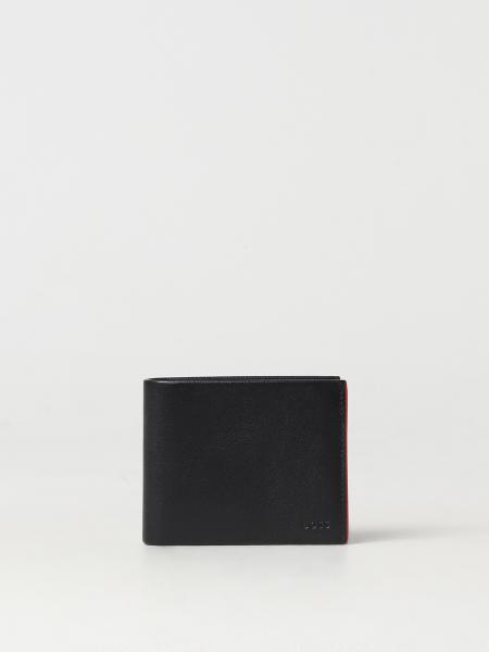 BOSS: wallet for man - Black | Boss wallet 50504244 online at GIGLIO.COM