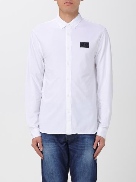 ARMANI EXCHANGE: Рубашка для него - Белый