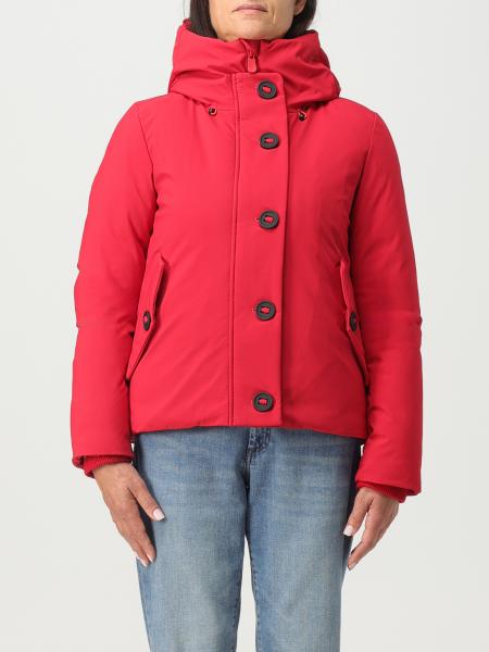 SAVE THE DUCK: jacket for woman - Red | Save The Duck jacket ...