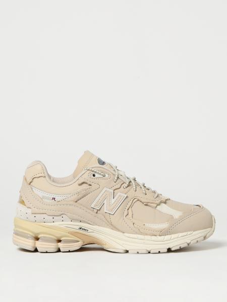 NEW BALANCE: sneakers for woman - Yellow Cream | New Balance sneakers ...