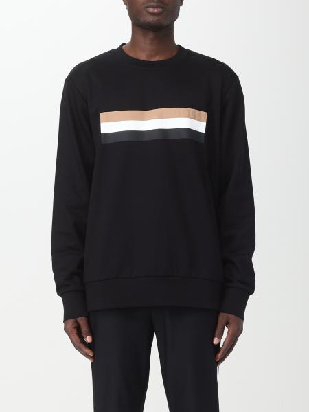 BOSS: sweater for man - Black | Boss sweater 50501498 online at GIGLIO.COM